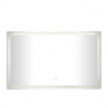 Ambient Clear Glass Modern Anti Fog LED Mirror 51" x 32"